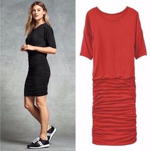 Athleta Solstice Tee Dress Red Size XS NWT